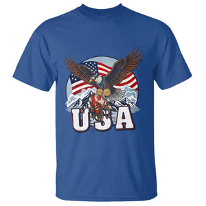 USA 1980 2026 American Eagle vs Canada Loon T Shirt Vintage Champs Retro Game Day Hockey Sports Fan TS02 Royal Blue Print Your Wear