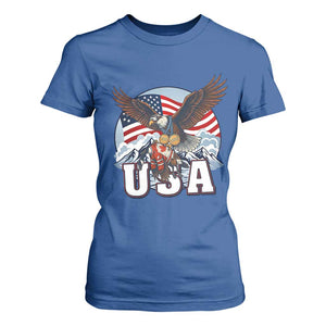 USA 1980 2026 American Eagle vs Canada Loon T Shirt For Women Vintage Champs Retro Game Day Hockey Sports Fan TS02 Royal Blue Print Your Wear
