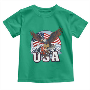 USA 1980 2026 American Eagle vs Canada Loon Toddler T Shirt Vintage Champs Retro Game Day Hockey Sports Fan TS02 Irish Green Print Your Wear