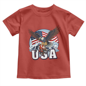 USA 1980 2026 American Eagle vs Canada Loon Toddler T Shirt Vintage Champs Retro Game Day Hockey Sports Fan TS02 Red Print Your Wear
