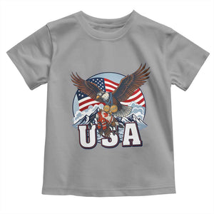 USA 1980 2026 American Eagle vs Canada Loon Toddler T Shirt Vintage Champs Retro Game Day Hockey Sports Fan TS02 Sport Gray Print Your Wear