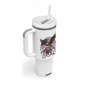 USA 1980 2026 American Eagle vs Canada Loon Tumbler With Handle Vintage Champs Retro Game Day Hockey Sports Fan TS02 Print Your Wear
