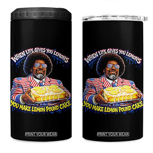 When Life Gives You Lemons Make Lemon Pound Cake Funny Meme 4 in 1 Can Cooler Tumbler Viral Hip Hop Humor Parody for Rap Fans TS02 One Size: 16 oz Black Print Your Wear