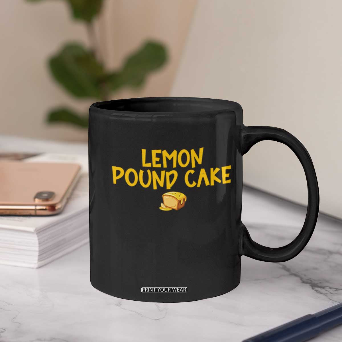 Lemon Pound Cake Team Coffee Mug Viral Meme Dessert Parody Internet Culture Fans TS02 Print Your Wear