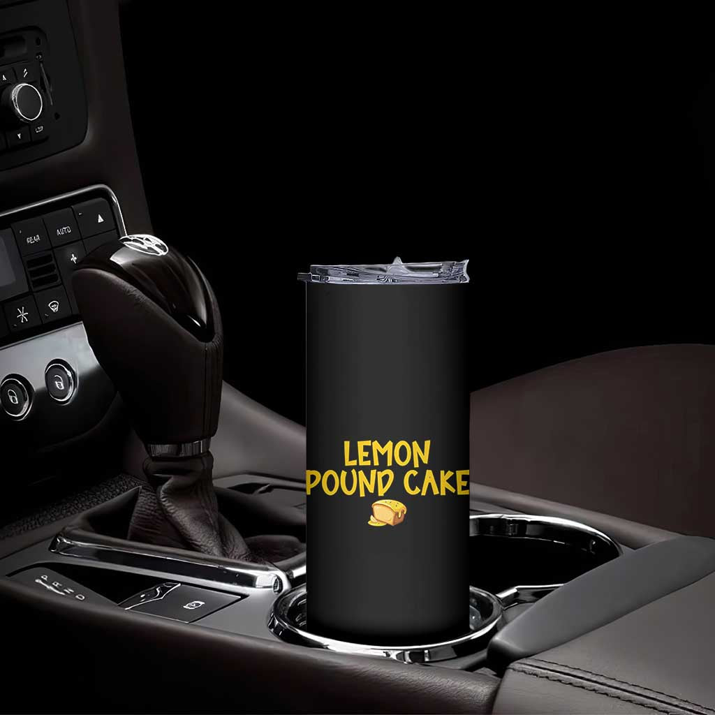 Lemon Pound Cake Team Skinny Tumbler Viral Meme Dessert Parody Internet Culture Fans TS02 Print Your Wear