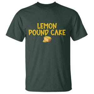 Lemon Pound Cake Team T Shirt Viral Meme Dessert Parody Internet Culture Fans TS02 Dark Forest Green Print Your Wear