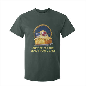 Justice for the Lemon Pound Cake T Shirt For Kid Viral Meme Dessert Parody Retro Hip Hop Vibe TS02 Dark Forest Green Print Your Wear