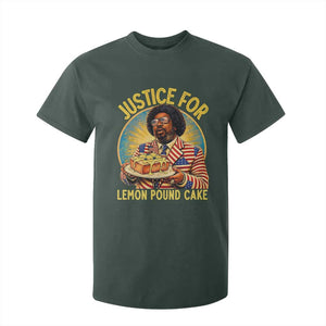 Justice for Lemon Pound Cake Patriotic Meme T Shirt For Kid Funny Viral Hip Hop Parody for Music Rap Fans TS02 Dark Forest Green Print Your Wear