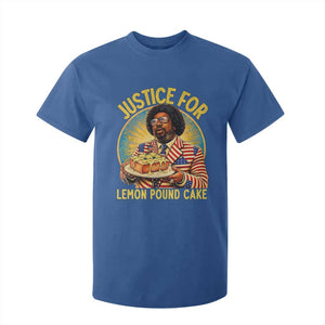 Justice for Lemon Pound Cake Patriotic Meme T Shirt For Kid Funny Viral Hip Hop Parody for Music Rap Fans TS02 Royal Blue Print Your Wear