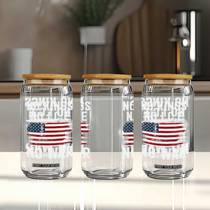 No Wars No Ice No Kings American Flag Glass Can Patriotic Protest Anti War Human Rights TS02 Print Your Wear