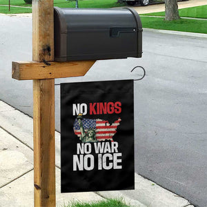 No Kings No Wars No Ice Statue of Liberty Garden Flag American Flag Patriotic Protest Freedom Democracy TS02 Print Your Wear