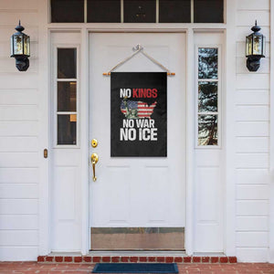 No Kings No Wars No Ice Statue of Liberty Garden Flag American Flag Patriotic Protest Freedom Democracy TS02 Print Your Wear