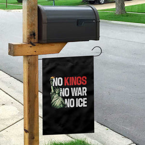 No Kings No Wars No Ice Statue of Liberty Garden Flag American Flag Patriotic Protest Human Rights TS02 Print Your Wear