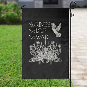 No Wars No Ice No Kings Botanical Dove Garden Flag Peace Symbol Anti War Human Rights Protest TS02 Print Your Wear