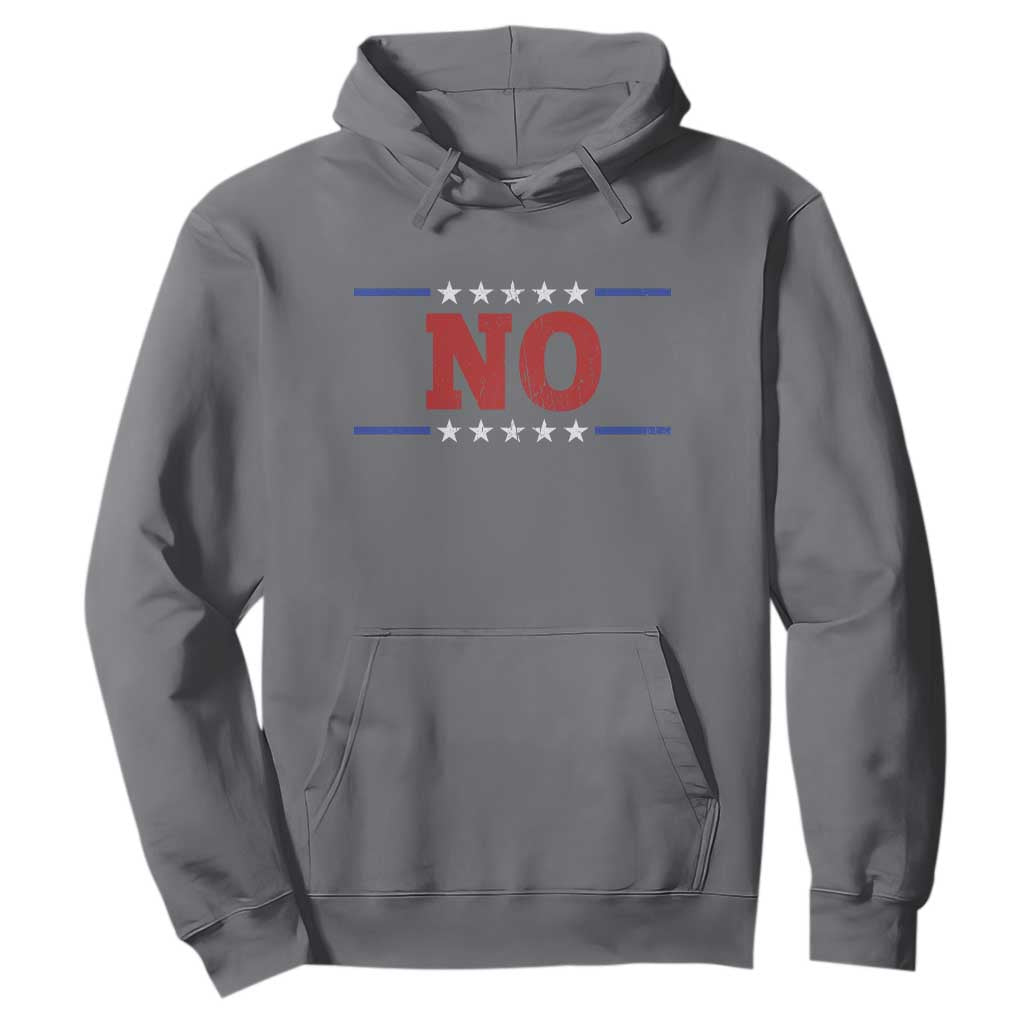 No Protest Patriotic Hoodie Red White Blue Freedom Political Satire TS02 Charcoal Print Your Wear