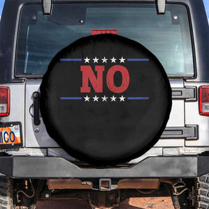 No Protest Patriotic Spare Tire Cover Red White Blue Freedom Political Satire TS02 No hole Black Print Your Wear