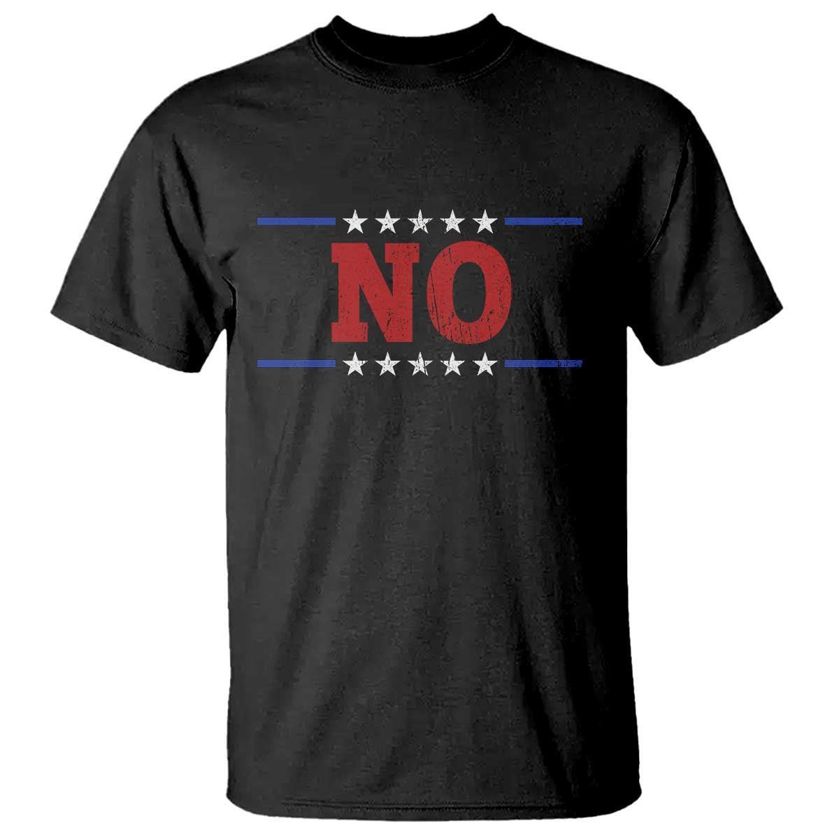 No Protest Patriotic T Shirt Red White Blue Freedom Political Satire TS02 Black Print Your Wear