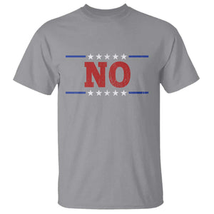 No Protest Patriotic T Shirt Red White Blue Freedom Political Satire TS02 Sport Gray Print Your Wear