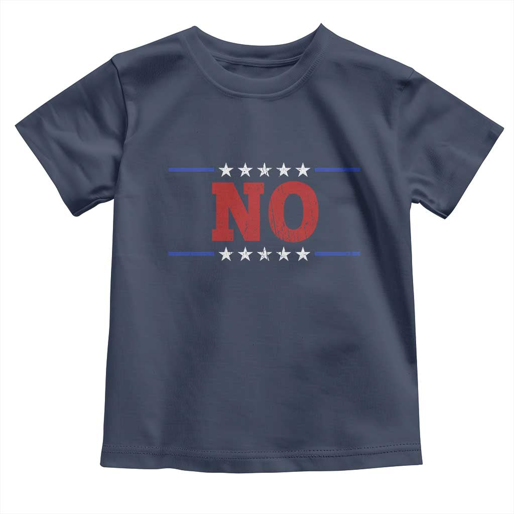 No Protest Patriotic Toddler T Shirt Red White Blue Freedom Political Satire TS02 Navy Print Your Wear