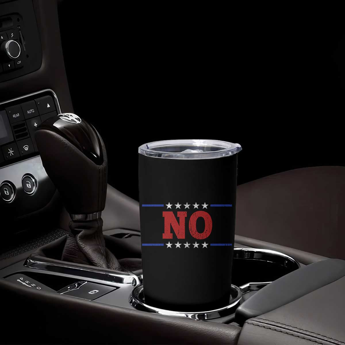 No Protest Patriotic Tumbler Cup Red White Blue Freedom Political Satire TS02 Print Your Wear