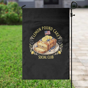 Lemon Pound Cake Social Club Garden Flag Funny Viral Meme Dessert Parody Rap Fans TS02 Print Your Wear