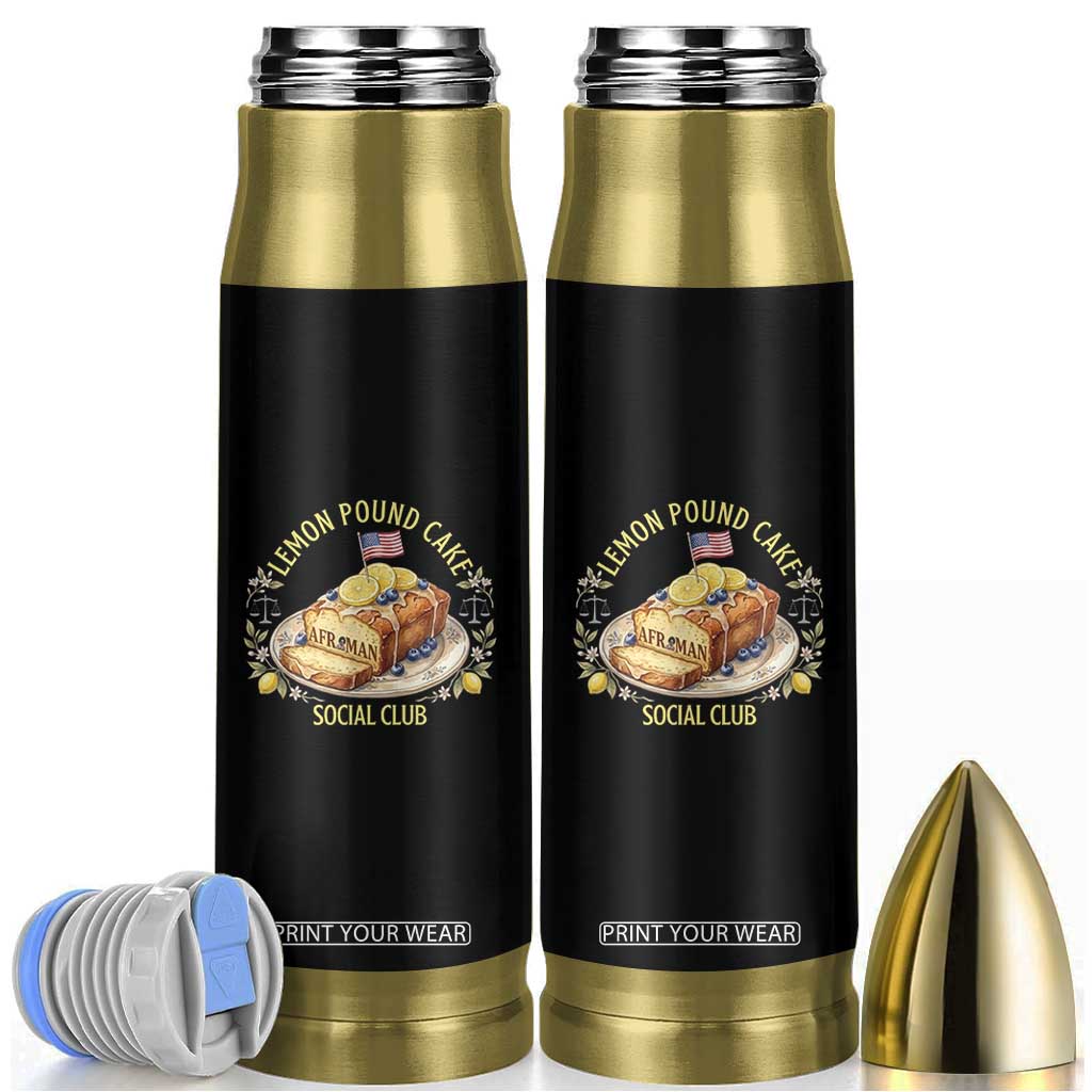 Lemon Pound Cake Social Club Bullet Tumbler Funny Viral Meme Dessert Parody Rap Fans TS02 Black Print Your Wear
