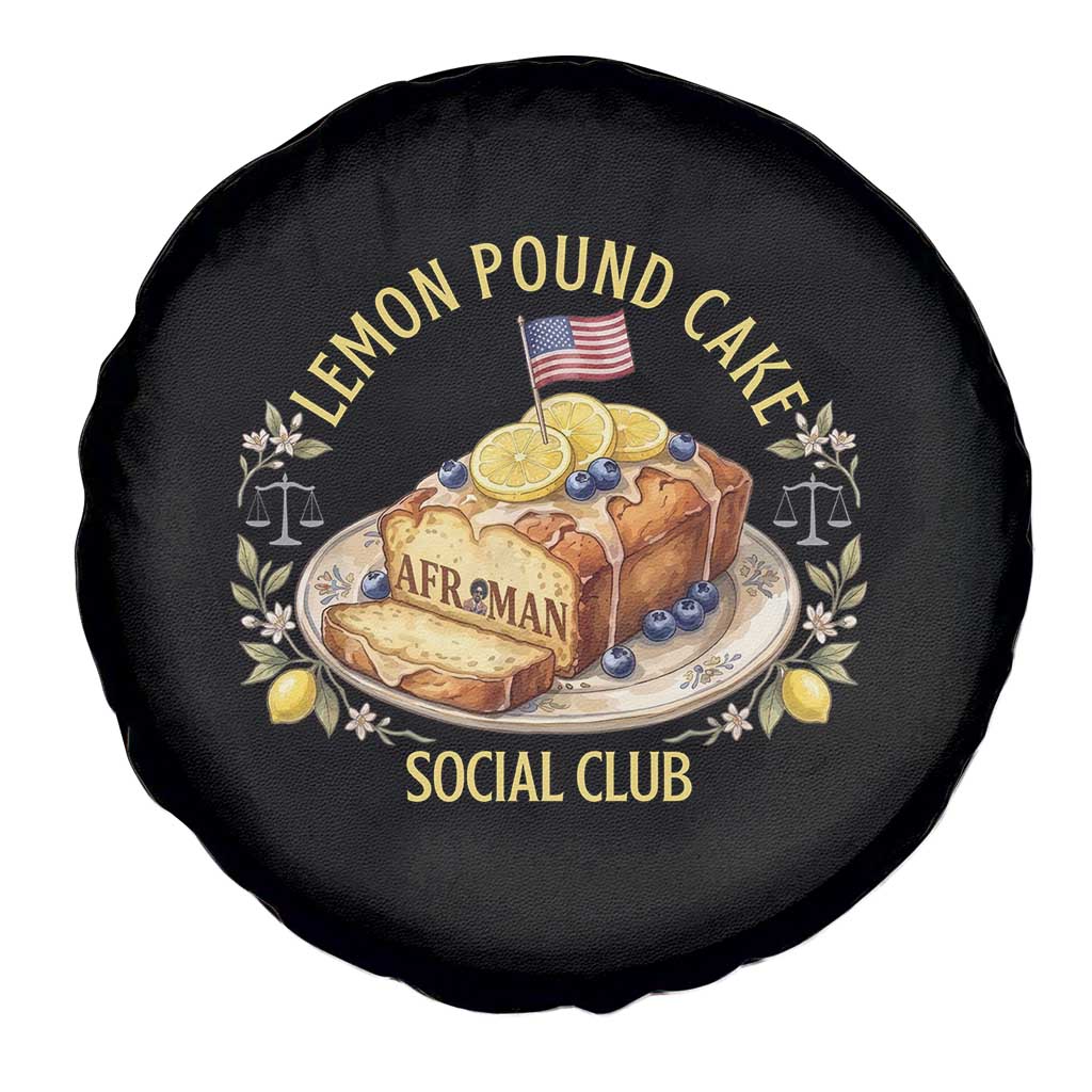 Lemon Pound Cake Social Club Spare Tire Cover Funny Viral Meme Dessert Parody Rap Fans TS02 Print Your Wear