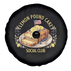 Lemon Pound Cake Social Club Spare Tire Cover Funny Viral Meme Dessert Parody Rap Fans TS02 Print Your Wear