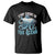 Octopus and Submarine T Shirt Stop Going In The Ocean TS02 Dark Heather Printyourwear