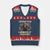 Operation Midnight Hammer V-Neck Knit Sweater Vest We The People 1776 American Flag TS02 Navy Red Print Your Wear