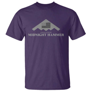 Operation Midnight Hammer T Shirt Stealth Patriot TS02 Purple Print Your Wear