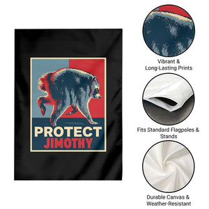 Protect Jimothy Seattle Raccoon Supporter Garden Flag Hope Style Poster Parody Graphic