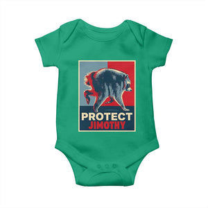 Protect Jimothy Seattle Raccoon Supporter Baby Onesie Hope Style Poster Parody Graphic