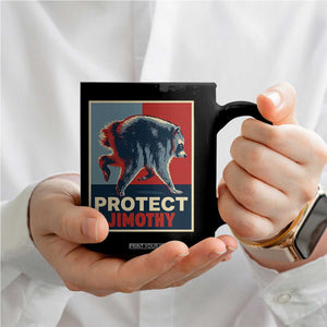 Protect Jimothy Seattle Raccoon Supporter Coffee Mug Hope Style Poster Parody Graphic