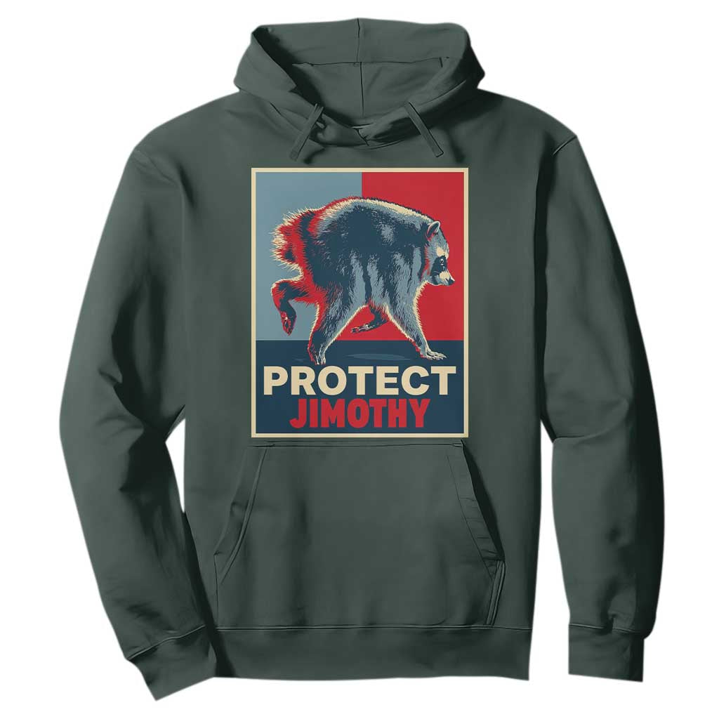 Protect Jimothy Seattle Raccoon Supporter Hoodie Hope Style Poster Parody Graphic