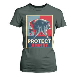 Protect Jimothy Seattle Raccoon Supporter T Shirt For Women Hope Style Poster Parody Graphic