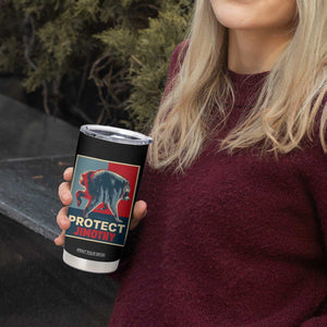 Protect Jimothy Seattle Raccoon Supporter Tumbler Cup Hope Style Poster Parody Graphic