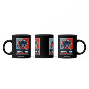Jimothy For President Parody Coffee Mug Hope Style Viral Seattle Raccoon Graphic