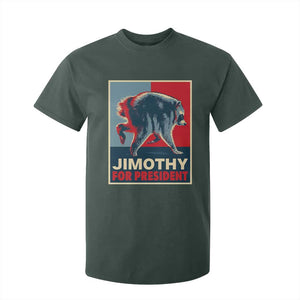 Jimothy For President Parody T Shirt For Kid Hope Style Viral Seattle Raccoon Graphic