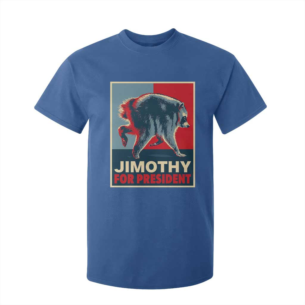 Jimothy For President Parody T Shirt For Kid Hope Style Viral Seattle Raccoon Graphic