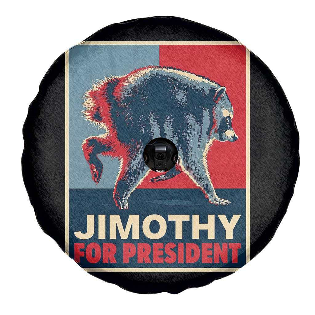 Jimothy For President Parody Spare Tire Cover Hope Style Viral Seattle Raccoon Graphic