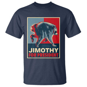 Jimothy For President Parody T Shirt Hope Style Viral Seattle Raccoon Graphic