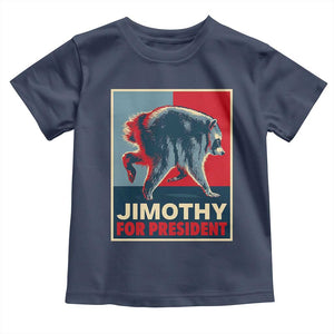 Jimothy For President Parody Toddler T Shirt Hope Style Viral Seattle Raccoon Graphic