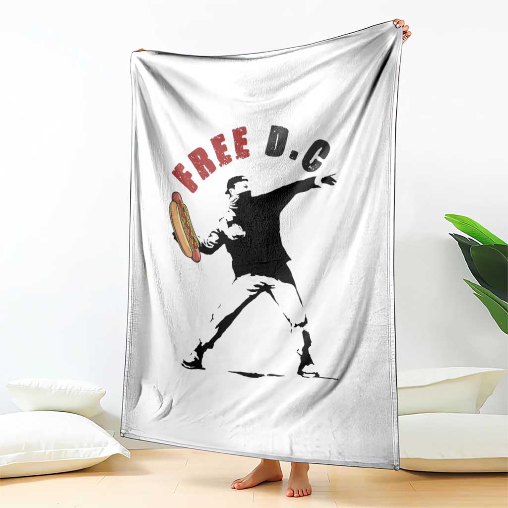 Free DC Sandwich Toss Throw Blanket Washington DC Political Satire TS02 Print Your Wear