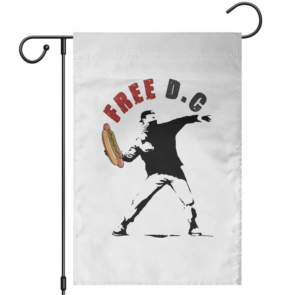 Free DC Sandwich Toss Garden Flag Washington DC Political Satire TS02 White Print Your Wear