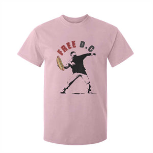 Free DC Sandwich Toss T Shirt For Kid Washington DC Political Satire TS02 Light Pink Print Your Wear