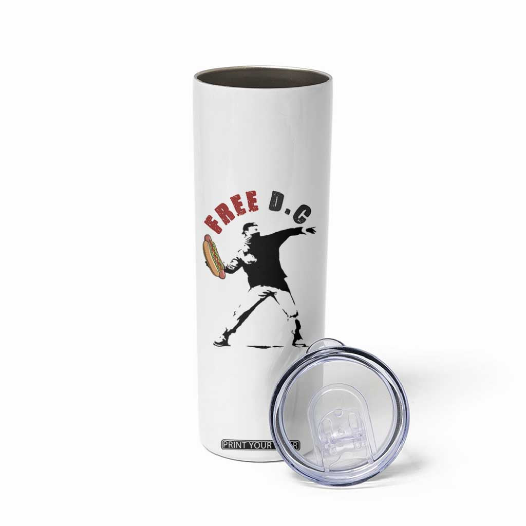 Free DC Sandwich Toss Skinny Tumbler Washington DC Political Satire TS02 Print Your Wear