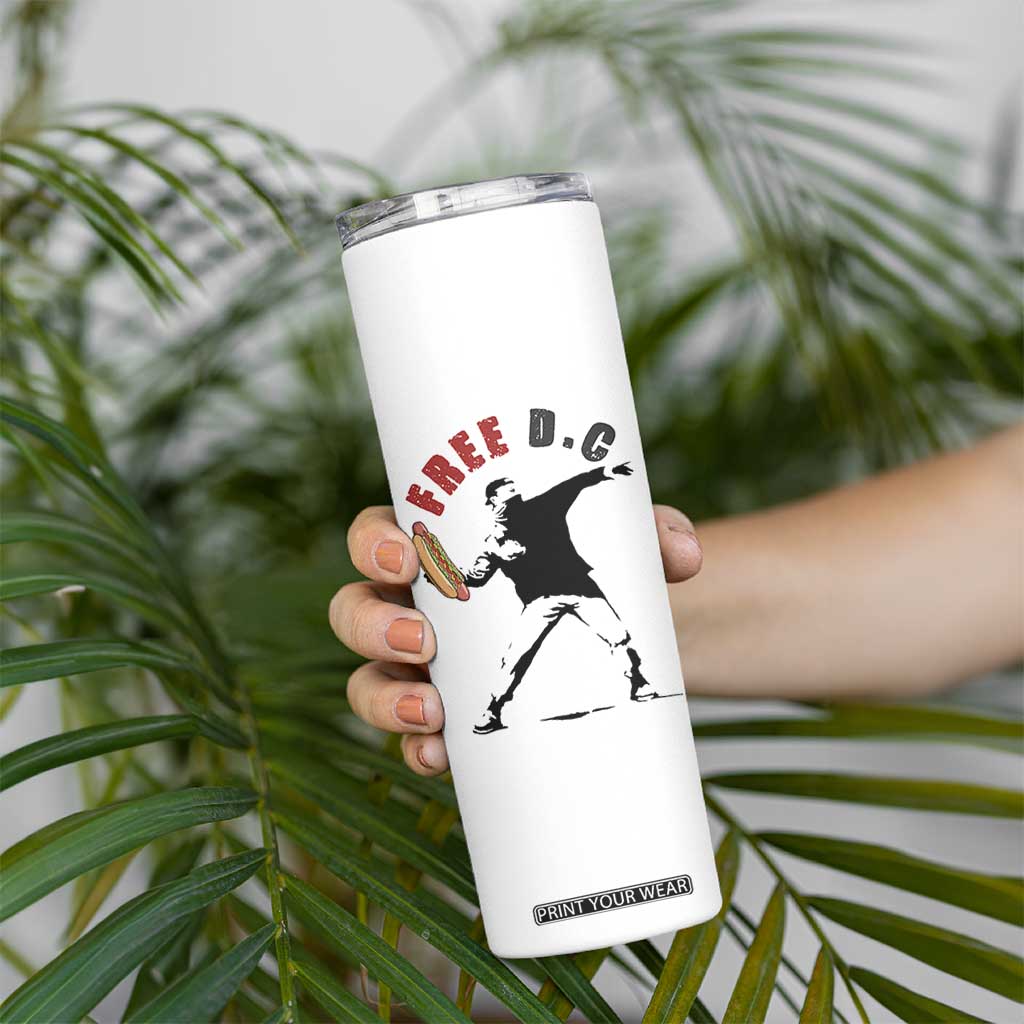 Free DC Sandwich Toss Skinny Tumbler Washington DC Political Satire TS02 Print Your Wear