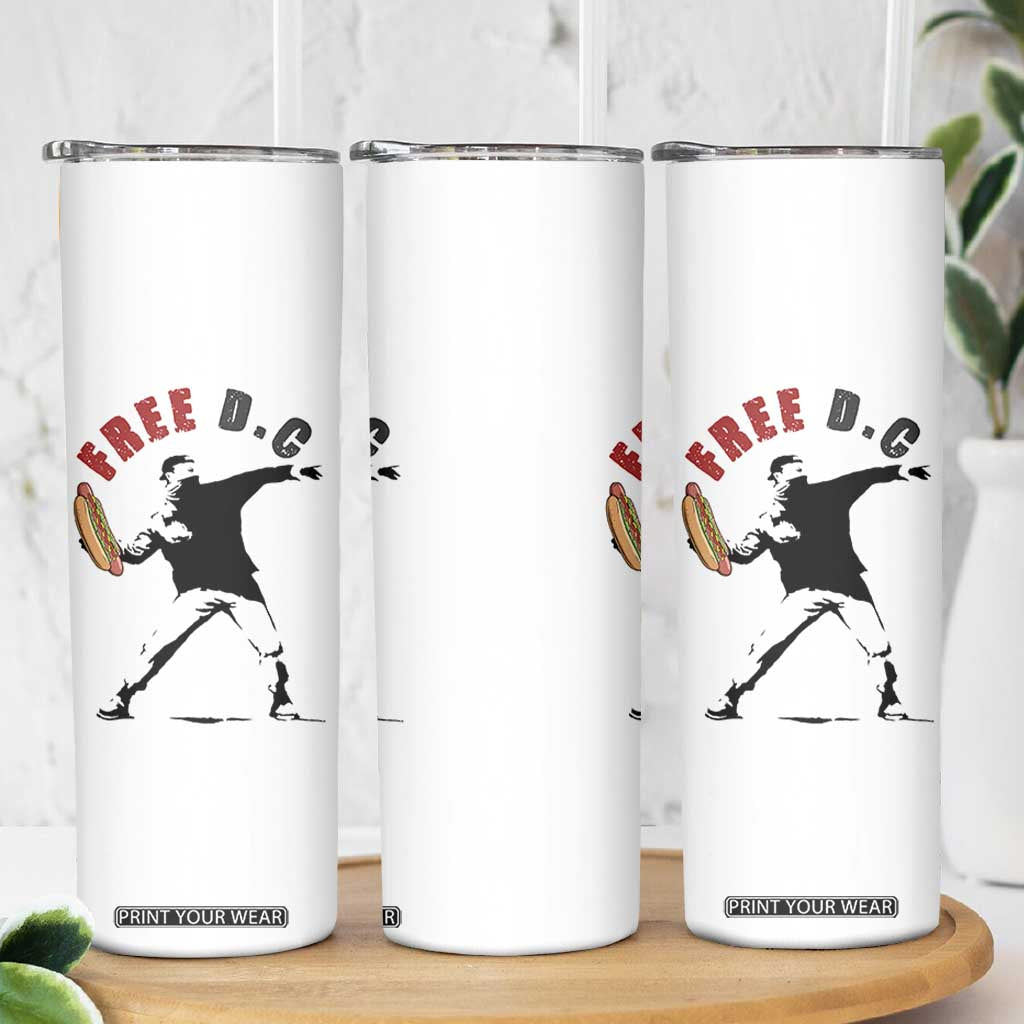 Free DC Sandwich Toss Skinny Tumbler Washington DC Political Satire TS02 Print Your Wear