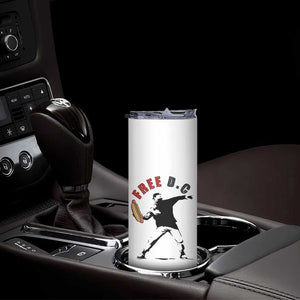 Free DC Sandwich Toss Skinny Tumbler Washington DC Political Satire TS02 Print Your Wear
